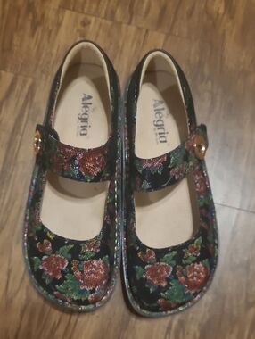 Alegria Paloma Mary Jane Shoes Womens 40 US 10  Slip Resistant Comfort